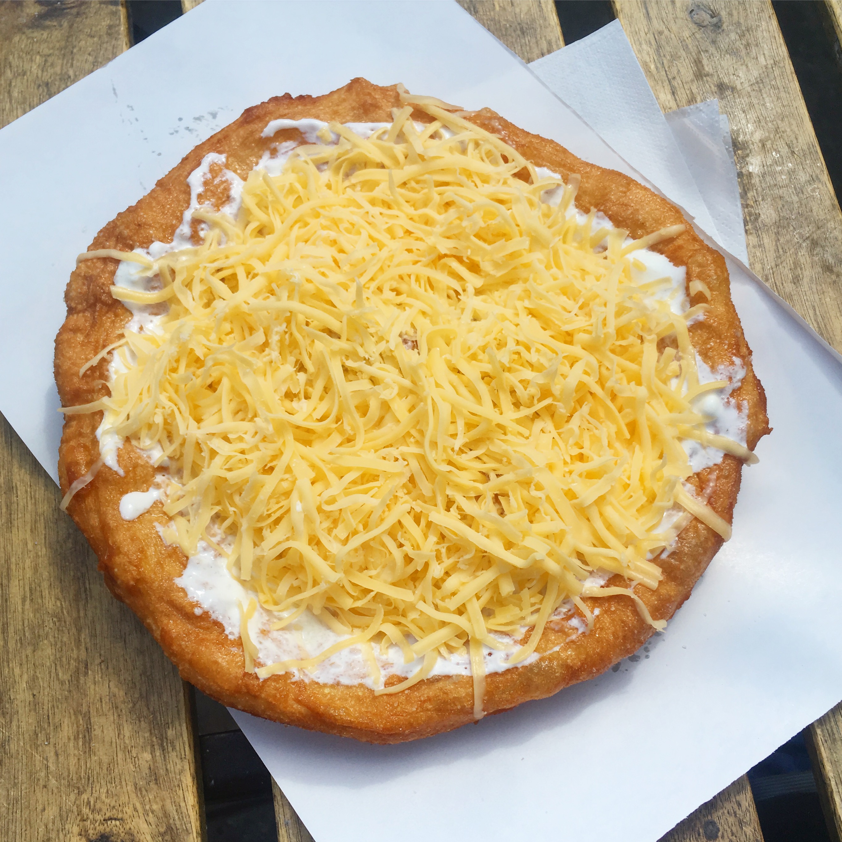 Langos in Budapest, from Retro Langos